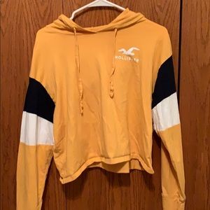 Cropped Hollister hoodie